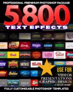 5800 Text Effects For Photoshop