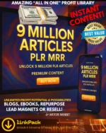 9 Million PLR Articles