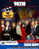90210 TV Cast - Celebrity 8x10 Photo Pack