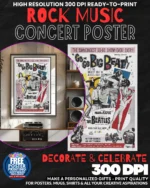 Beatles 6 Music Rock Concert Poster Wall Art