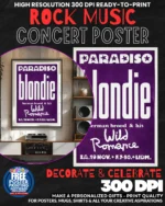 Bondie 1 Music Rock Concert Poster Wall Art
