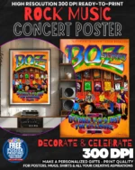 Boz Scaggs 2 Music Rock Concert Poster Wall Art