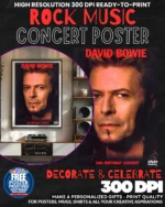David Bowie 15 Music Rock Concert Poster Wall Art