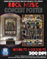 Eagles 1 Music Rock Concert Poster Wall Art