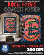 Grateful Dead 3 Music Rock Concert Poster Wall Art