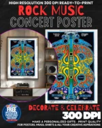 Grateful Dead 6 Music Rock Concert Poster Wall Art