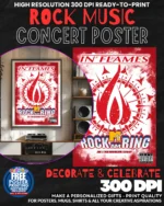 In Flames 1 Music Rock Concert Poster Wall Art