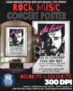 Joe Cocker 1 Music Rock Concert Poster Wall Art