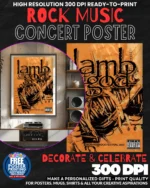 Lamb Of God 1 Music Rock Concert Poster Wall Art