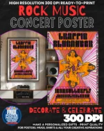 Larry Blucheer 1 Music Rock Concert Poster Wall Art