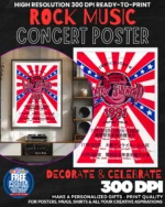 Lynyrd Skynyrd 1 Music Rock Concert Poster Wall Art
