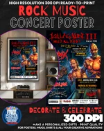 Metalfest Music Rock Concert Poster Wall Art