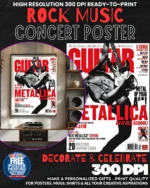 Metallica 21 Music Rock Concert Poster Wall Art