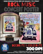 New Riders 1 Music Rock Concert Poster Wall Art