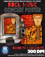 Pink Floyd 14 Music Rock Concert Poster Wall Art