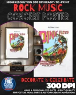 Pink Floyd 15 Music Rock Concert Poster Wall Art