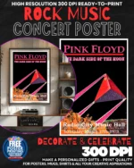 Pink Floyd 23 Music Rock Concert Poster Wall Art