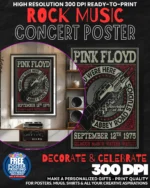 Pink Floyd 27 Music Rock Concert Poster Wall Art