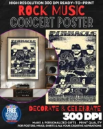 Pinnacle 1 Music Rock Concert Poster Wall Art