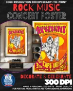 Quicksilver 1 Music Rock Concert Poster Wall Art