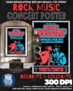 Rolling Stones 15 Music Rock Concert Poster Wall Art