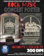 Scorpions 1 Music Rock Concert Poster Wall Art