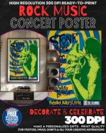 Stone Temple Pilots 1 Music Rock Concert Poster Wall Art
