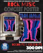 Tame Impala 1 Music Rock Concert Poster Wall Art
