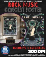 Tame Impala 2 Music Rock Concert Poster Wall Art
