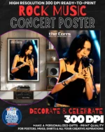 The Corrs 1 Music Rock Concert Poster Wall Art