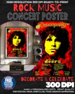 The Doors 1 Music Rock Concert Poster Wall Art