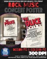 The Police 1 Music Rock Concert Poster Wall Art
