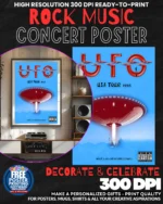 Ufi 1 Music Rock Concert Poster Wall Art
