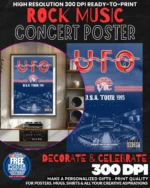 Ufi 2 Music Rock Concert Poster Wall Art
