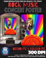 Uncle Russ 1 Music Rock Concert Poster Wall Art