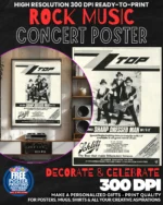 Zz Top 1 Music Rock Concert Poster Wall Art