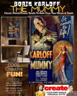 Boris Karloff The Mummy Movie Poster 1932 Classic Horror Poster