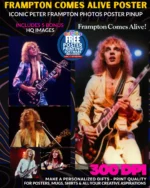 Frampton Comes Alive - Peter Frampton Poster Pinup & Photo Set