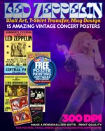 Led Zeppelin - 15 Amazing Vintage Concert Posters