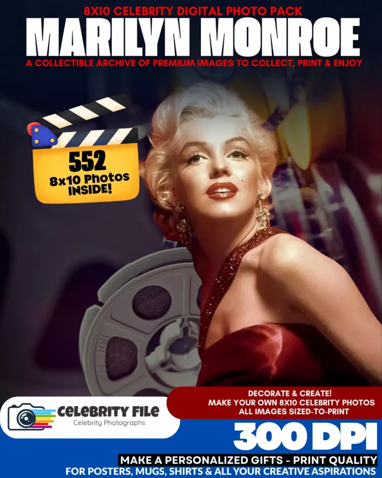 Maryilyn Monroe - Celebrity 8x10 Photo Pack