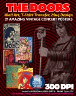 The Doors - Jim Morrison - 21 Amazing Vintage Concert Posters