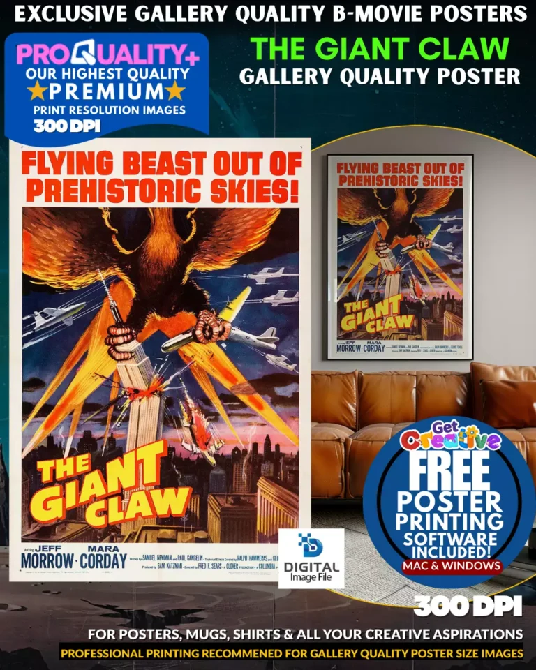 The Giant Claw - Gallery Quality B Movie Poster