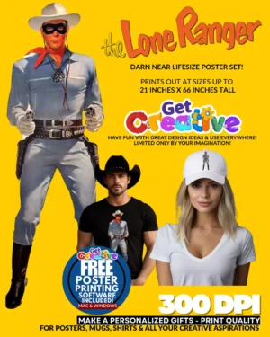 The Lone Ranger Giant Poster