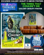 The Thing That Couldn't Die- Gallery Quality B Movie Poster