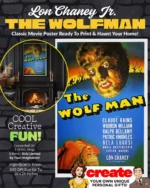 The Wolfman - Lon Chaney Jr - Movie Poster